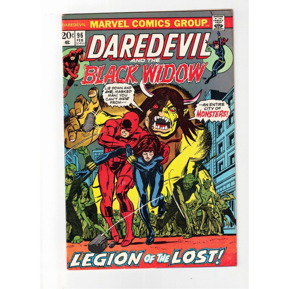 Daredevil and The Black Widow #96 1973 MARVEL COMICS